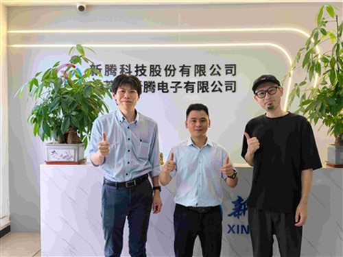 Japanese Customers Visit Xinteng Electronics To Learn About Our Production Line